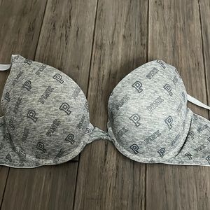 Pink Victoria’s Secret bra